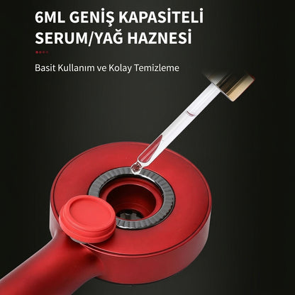 Redlly® Saç Derisi Masajlı Bakım Tarağı —Lazer Işığı + Serum Yağı Uyumlu